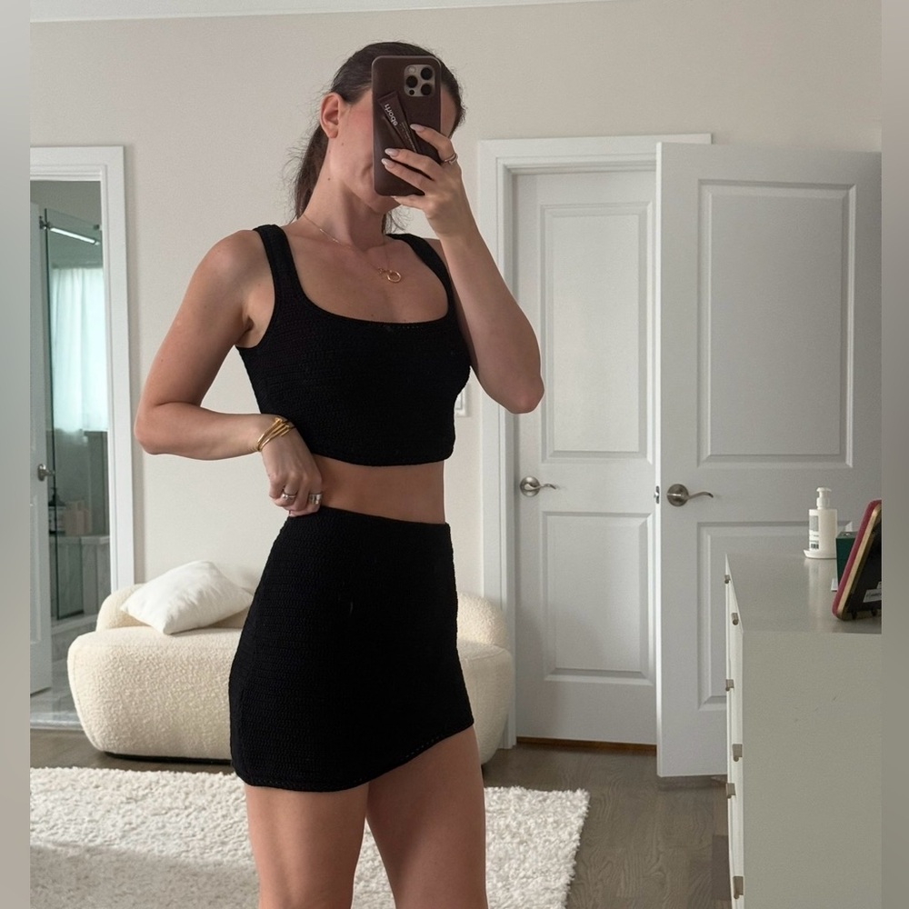 Zara Crochet Knit Set